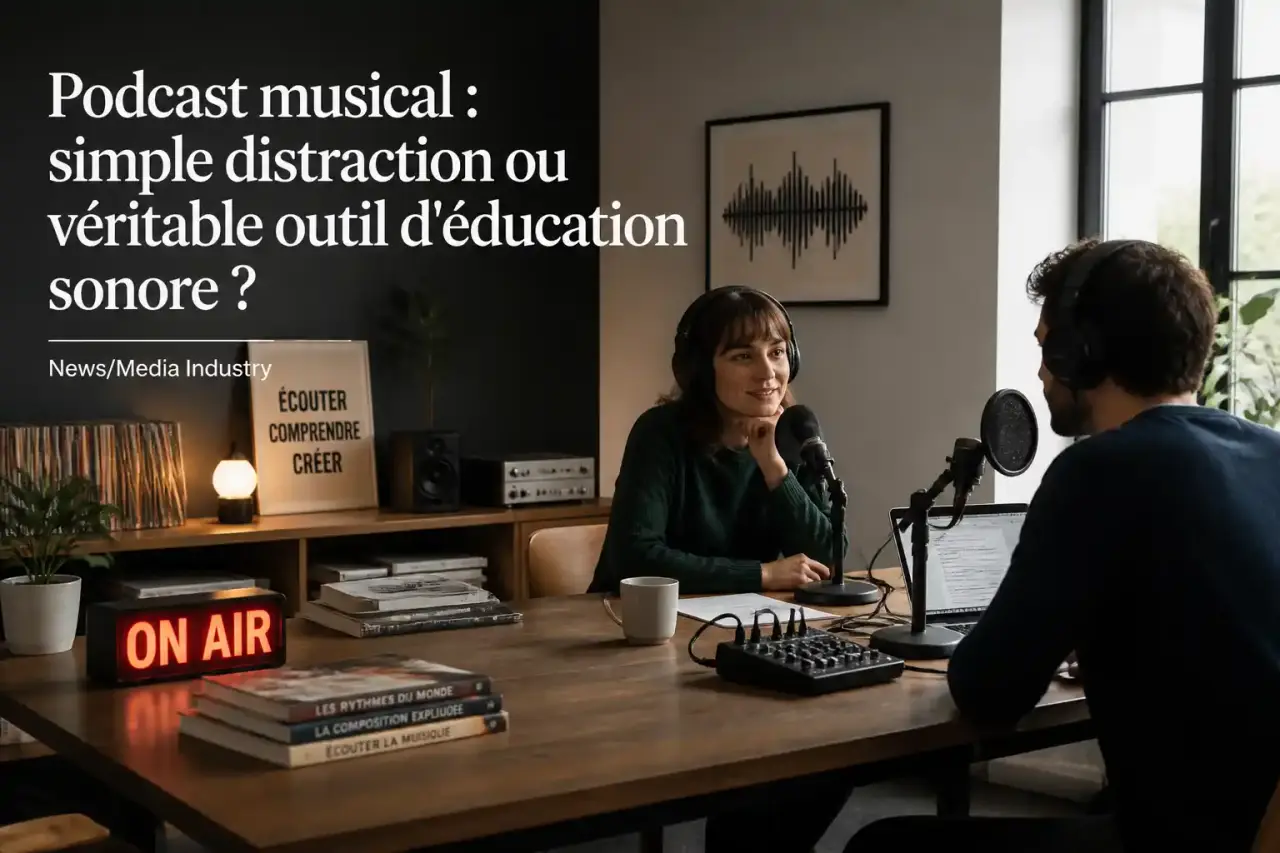 Podcast musical : simple distraction ou véritable outil d'éducation sonore ?