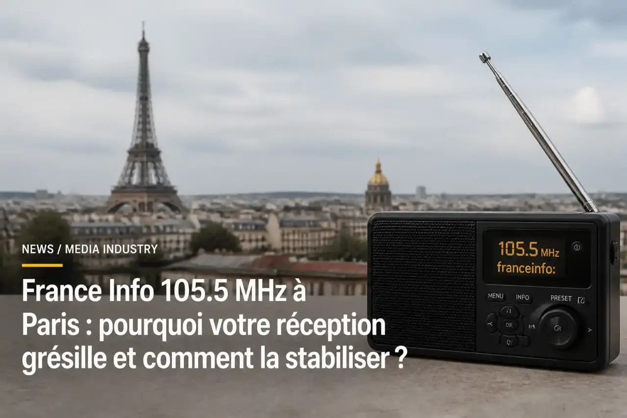 France Info 105.5 MHz à Paris : pourquoi votre réception grésille et comment la stabiliser ?