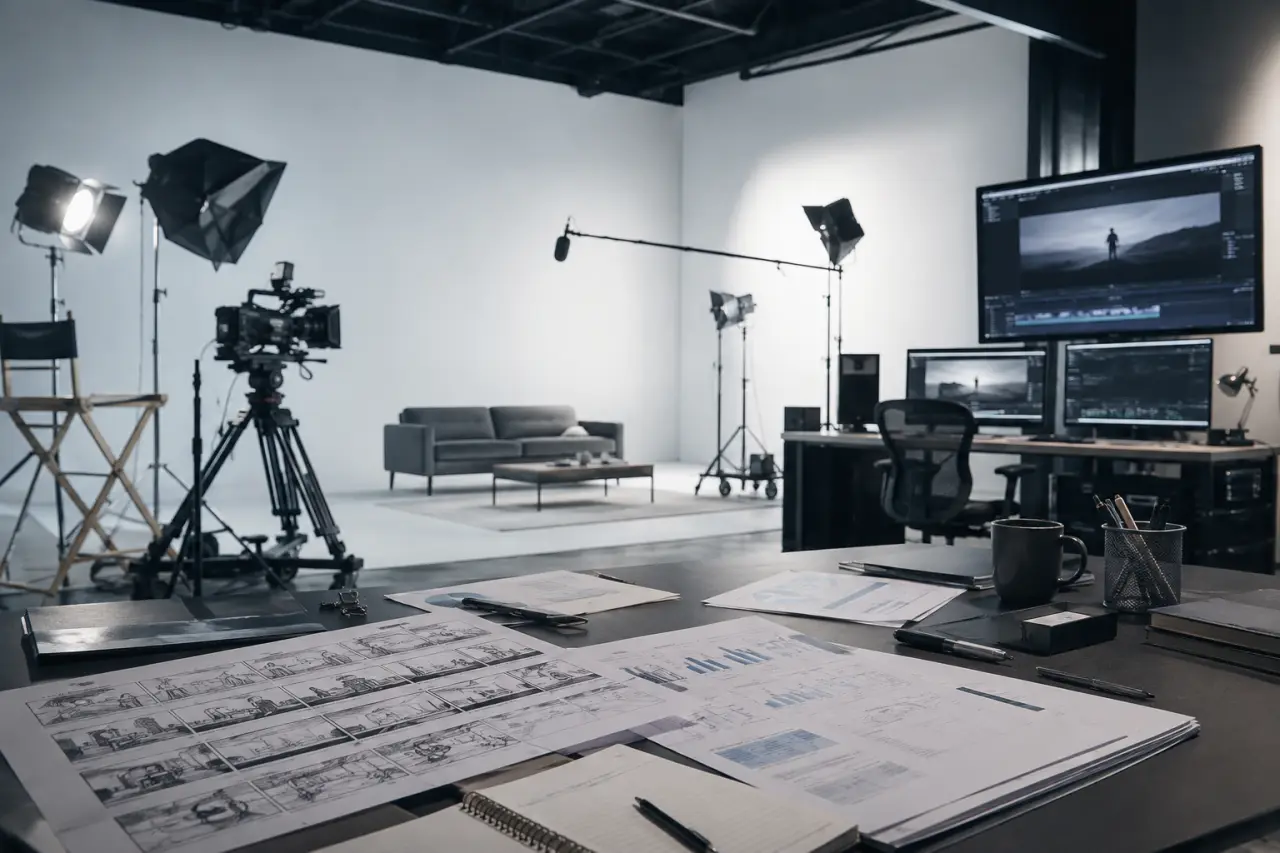 Pré-production, tournage, budget : maîtriser la production audiovisuelle sans zone grise