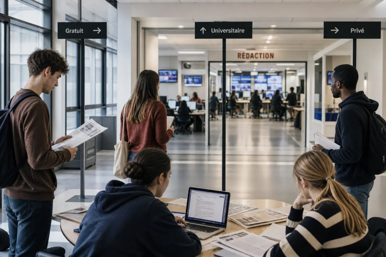 Prépa journalisme : comment choisir entre gratuit, universitaire et privé pour réussir les concours ?