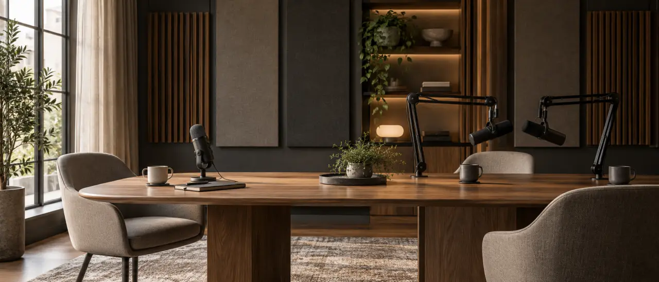 Micro podcasting : USB en solo, XLR en duo, la pièce fait le reste